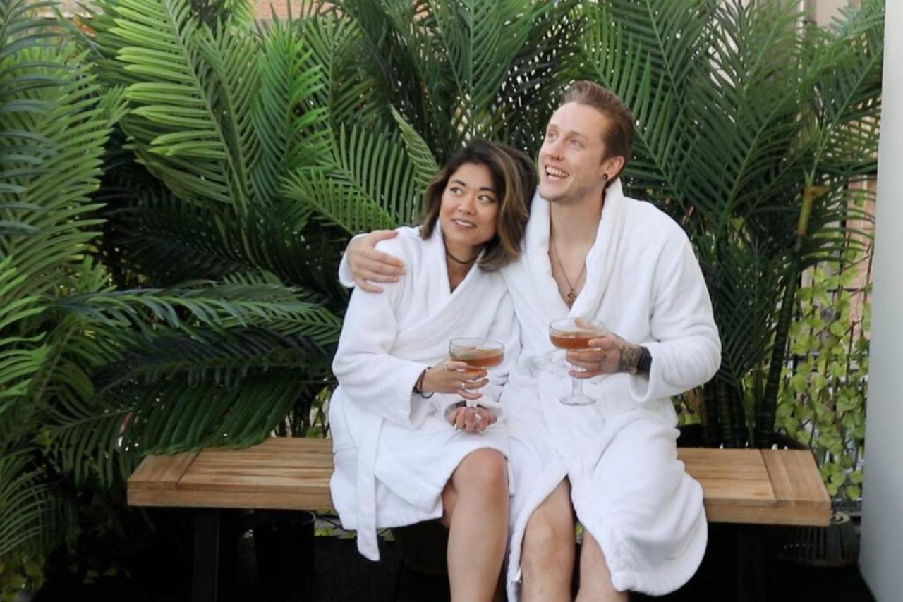Nyc Skyline Views, Sauna & Rooftop - Romantic Escape At "Brooklyn Bay Lofts" New York Esterno foto