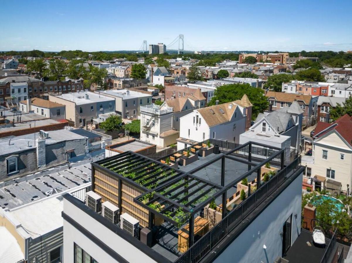 Nyc Skyline Views, Sauna & Rooftop - Romantic Escape At "Brooklyn Bay Lofts" New York Esterno foto