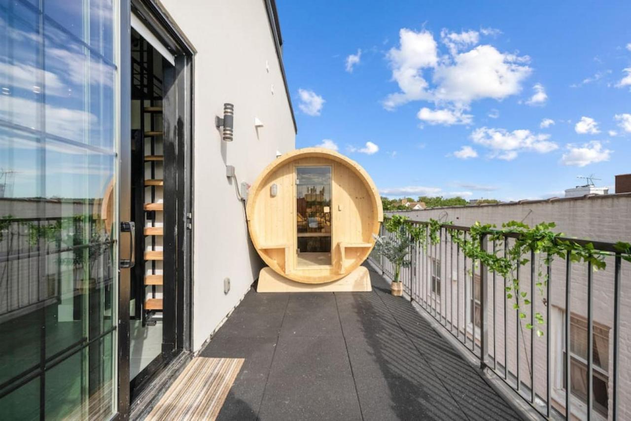 Nyc Skyline Views, Sauna & Rooftop - Romantic Escape At "Brooklyn Bay Lofts" New York Esterno foto